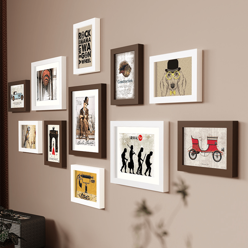 InstaFrame - No-Drill 11-Piece Picture Frame Set