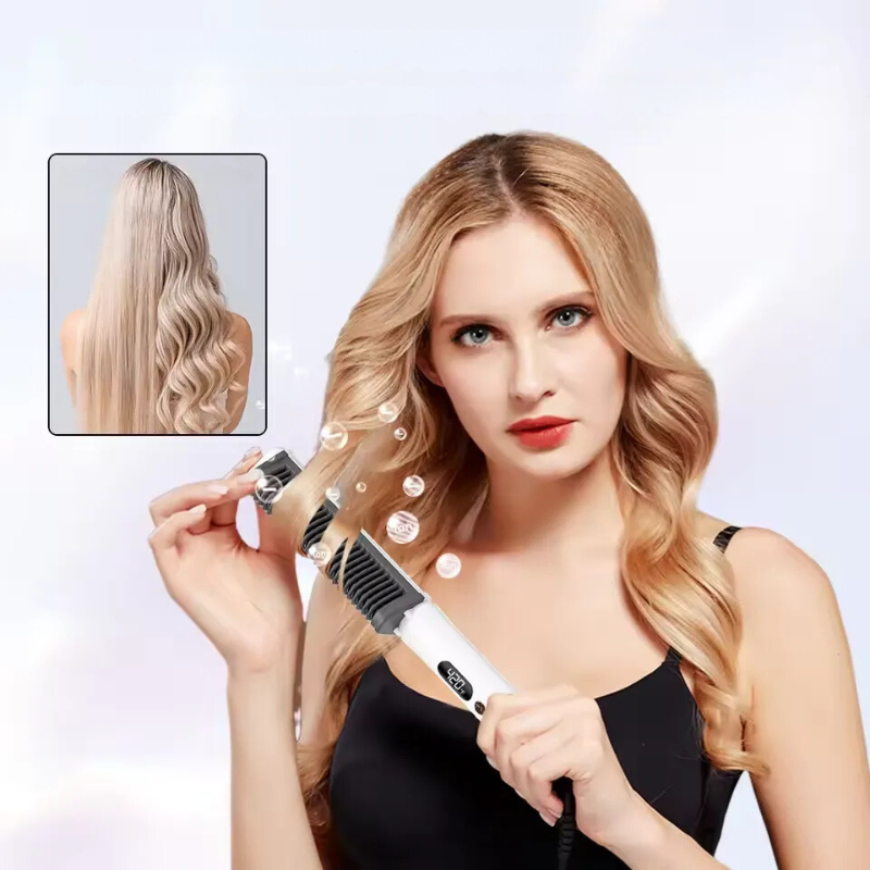 FlexiStyle - 2-in-1 Hair Curler & Straightener