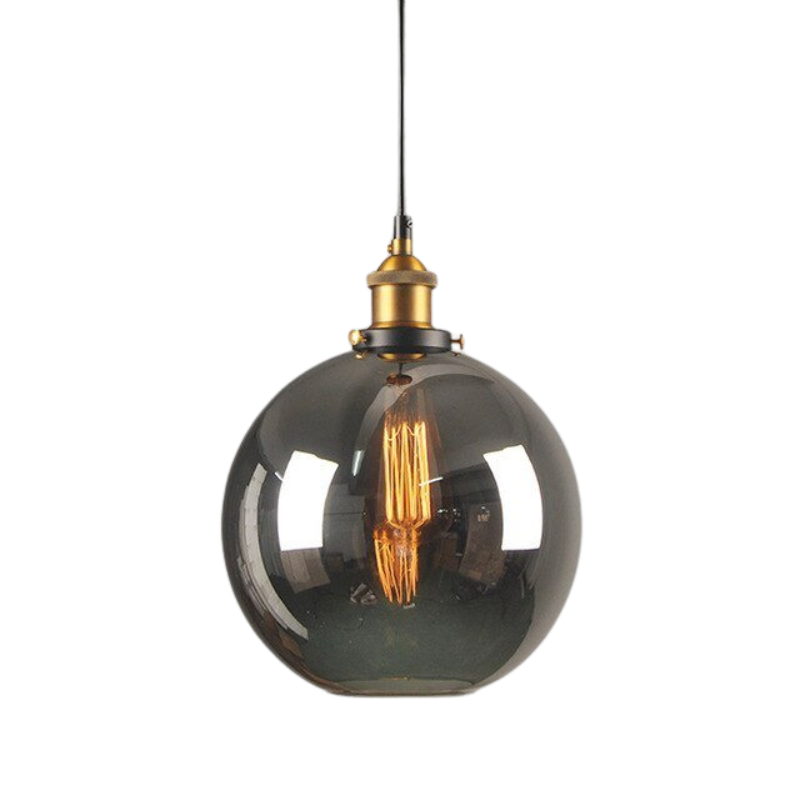 GlassHaven – Elegant Industrial Pendant Lamp