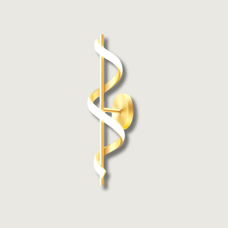 SpiralLume – Minimalist LED Wall Light with a Modern Edge