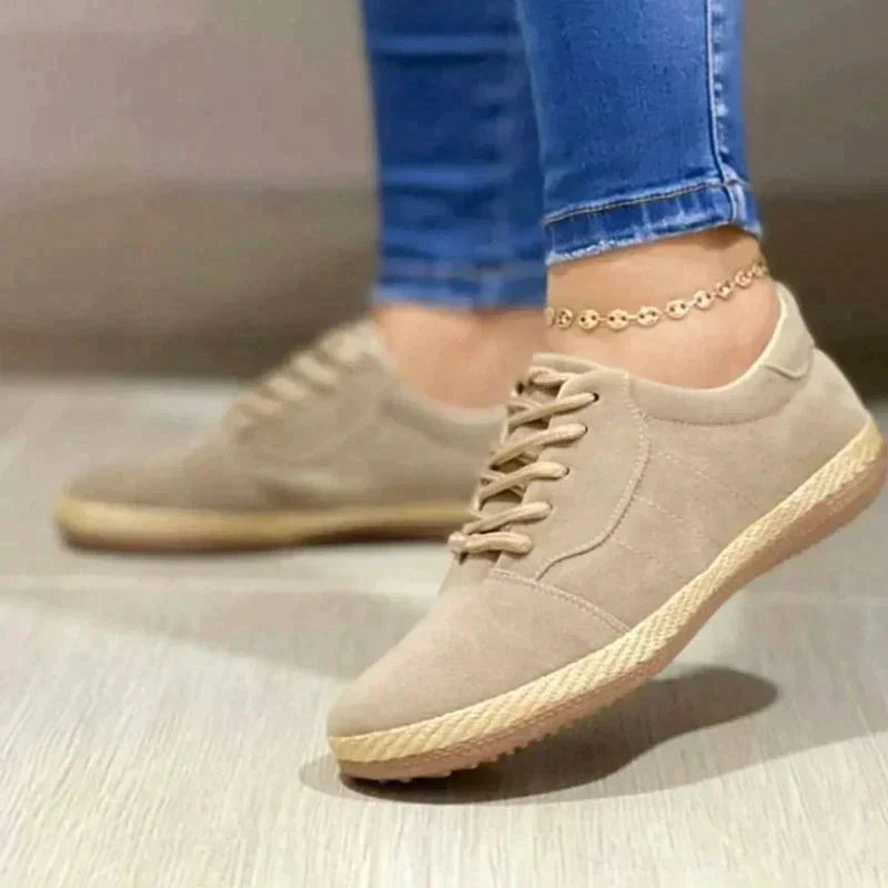 Leonie Orthopedic Elegance Flat Sneakers/Shoes