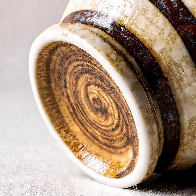 CalmSip - Handcrafted Stoneware Matcha Tea Cup & Saucer