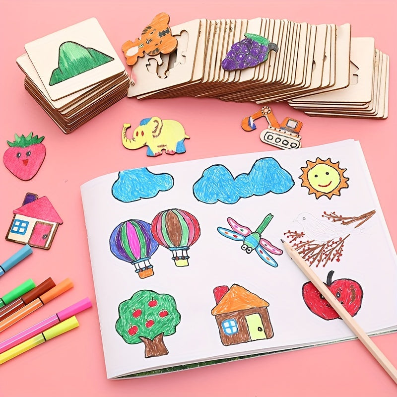InspireSketch - Montessori 20-Piece Drawing Set for Creative Play