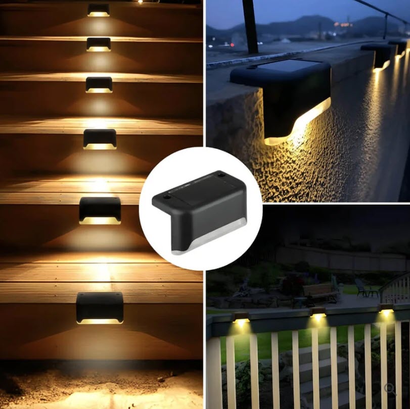 Thelittleesse™ Solar Mini LED Lamps – Wireless Outdoor Lighting for Garden & Driveway