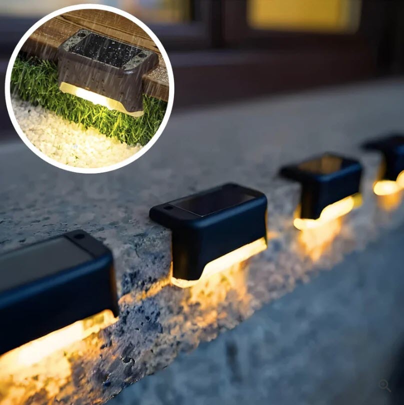 Thelittleesse™ Solar Mini LED Lamps – Wireless Outdoor Lighting for Garden & Driveway
