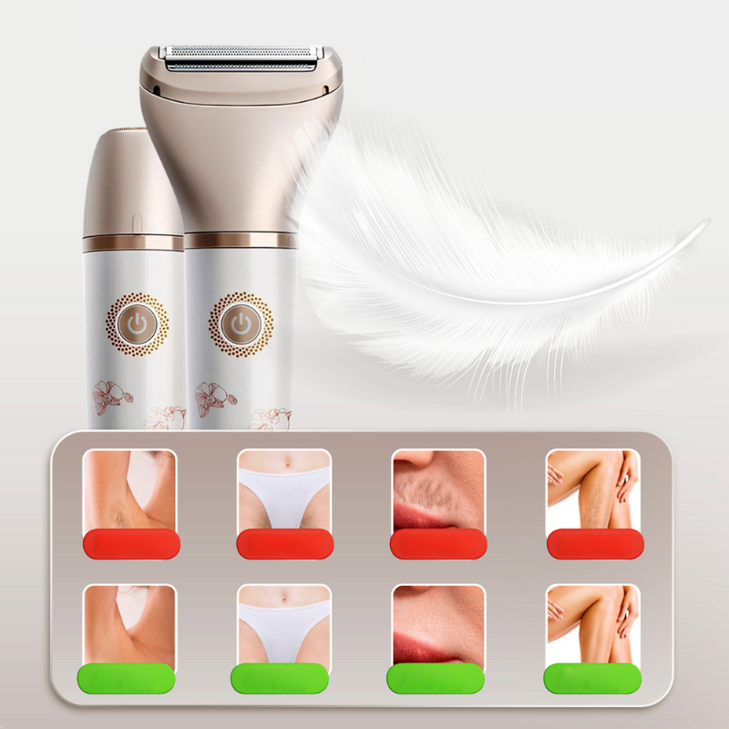 SmoothGlow - 2-in-1 Lady Shaver