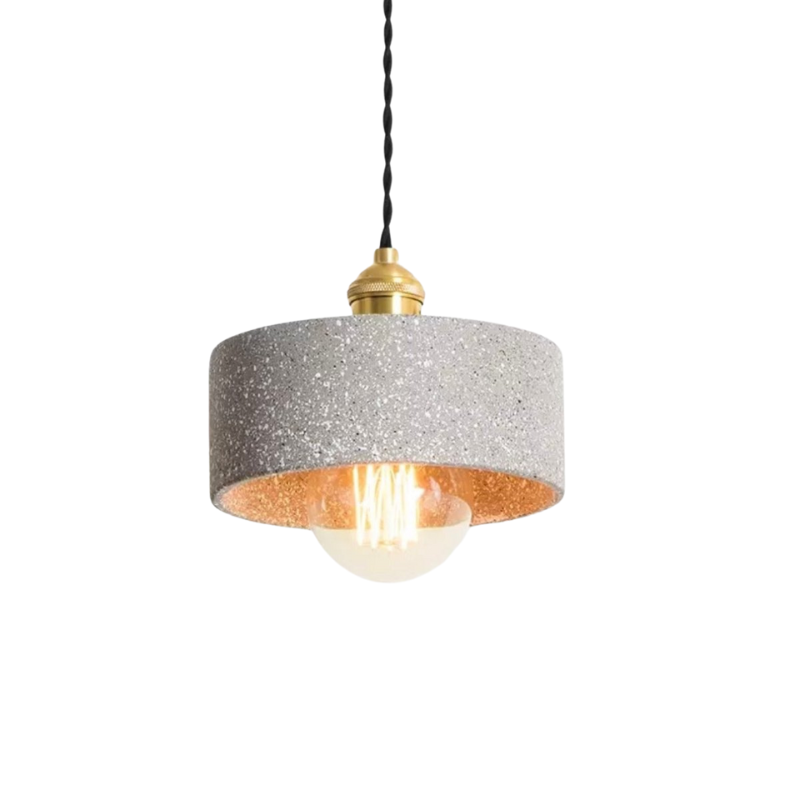 UrbanLume – Modern Cement Hanging Lamp