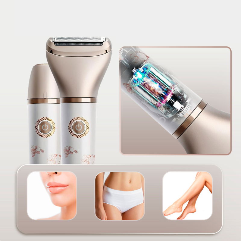 SmoothGlow - 2-in-1 Lady Shaver