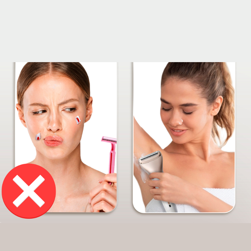 SmoothGlow - 2-in-1 Lady Shaver