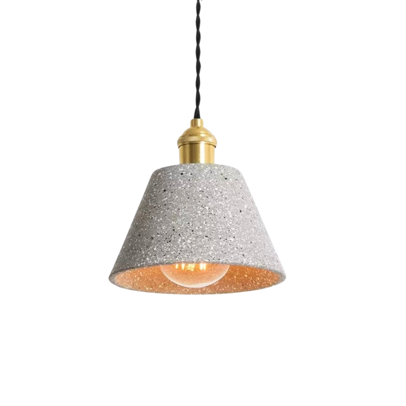 UrbanLume – Modern Cement Hanging Lamp