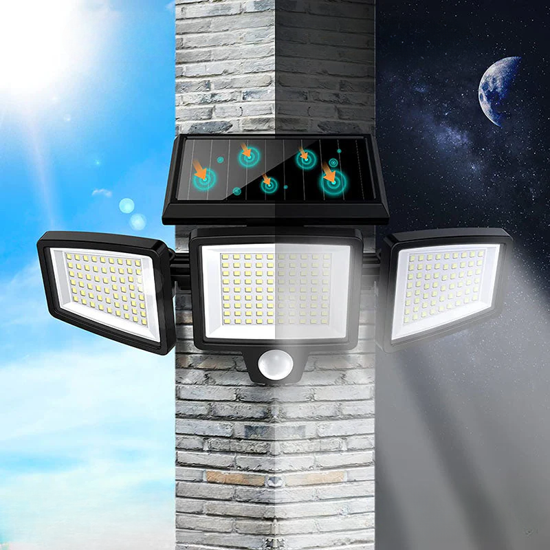 SolarGuard – Solar Security Lights with Motion Sensor