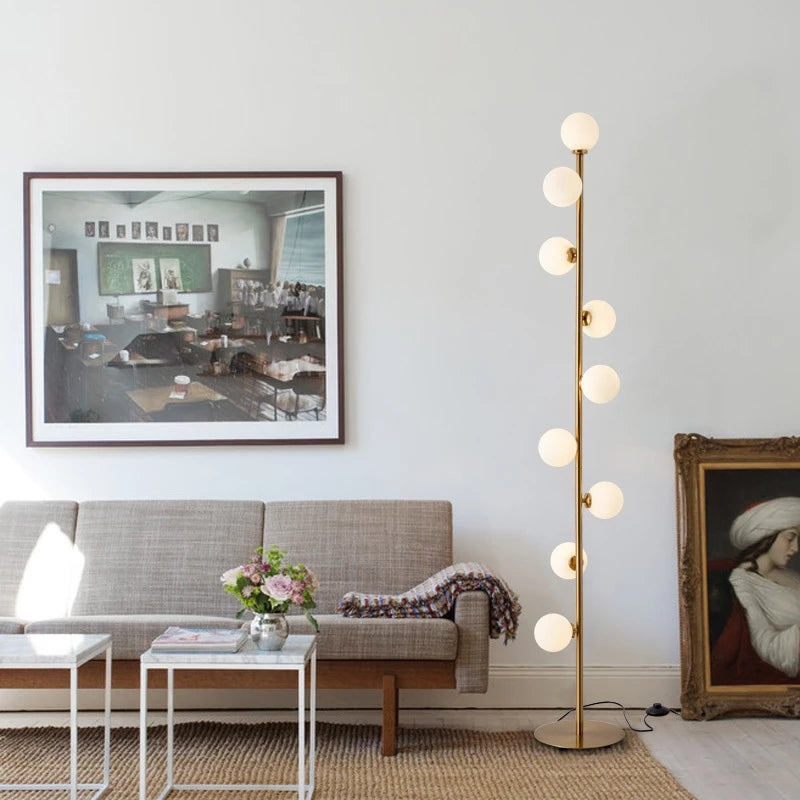 PureGold - Nordic Gold Floor Lamp