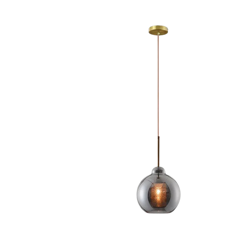 UrbanBeam – Stylish Iron and Glass Hanging Light