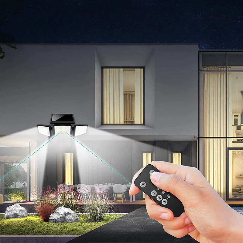 SolarGuard – Solar Security Lights with Motion Sensor