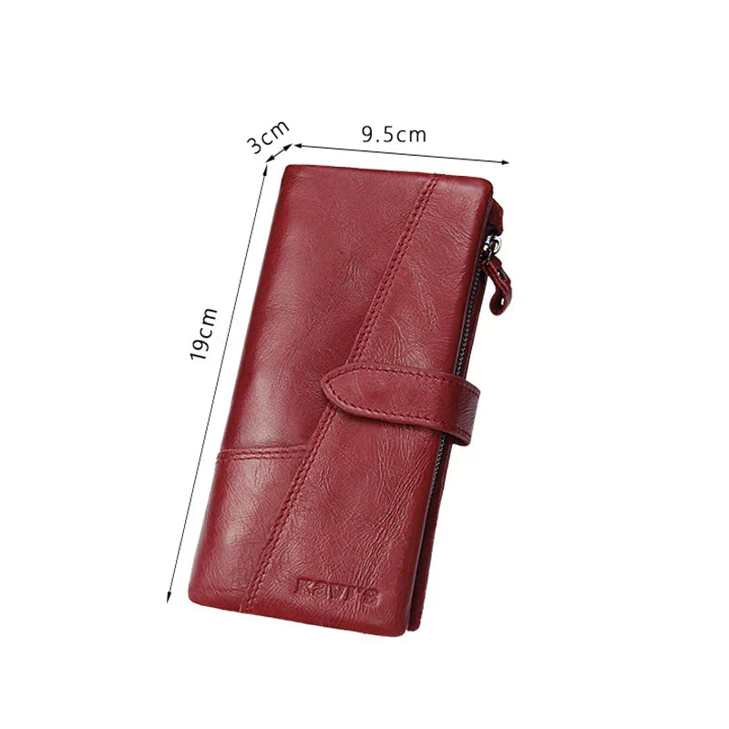 Marie - RFID-Secure Vintage Travel Wallet – Stylish & Safe