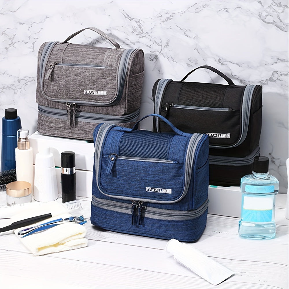 Lux - Large Capacity Hanging Toiletry Organizer - Organized & Travel-Ready
