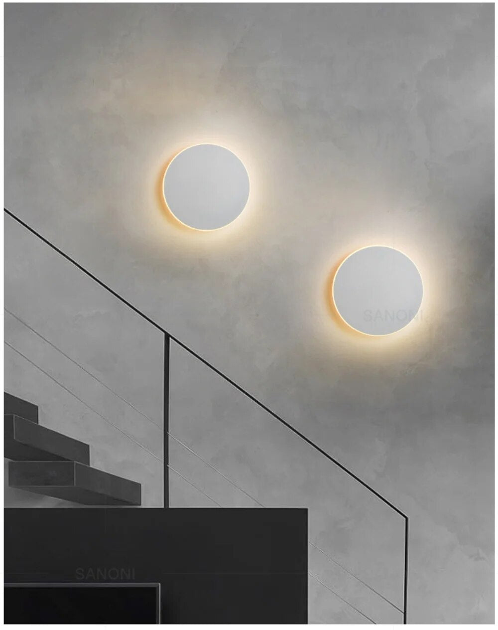 Sleeksphere – Round LED Wall Lamp | Modern Minimalist Lighting | Thelittleesse