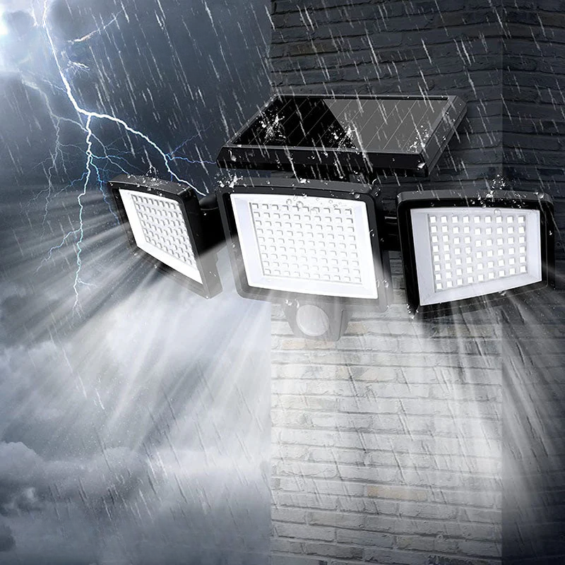 SolarGuard – Solar Security Lights with Motion Sensor