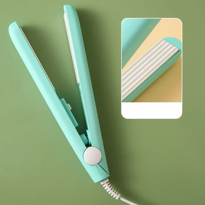 CurlFlex - Mini Hair Crimper & Flat Iron