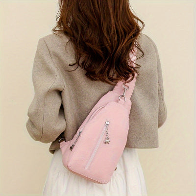 Jelyn - Quilted Anti-Theft Crossbody Bag - Secure & Stylish