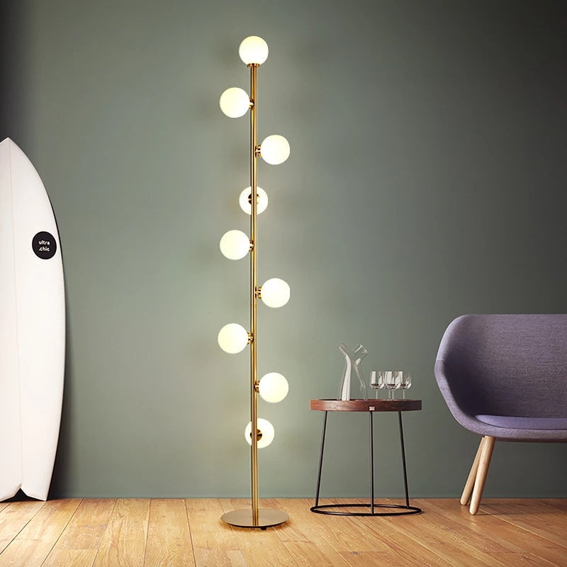 PureGold - Nordic Gold Floor Lamp