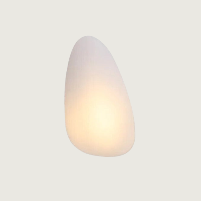 GlamGlow – Coloured Glass Wall Lamp with Artistic Flair