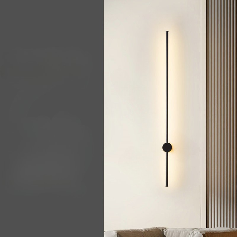 NordicRod – Minimalist Wall Lamp with Plug for Chic Interiors