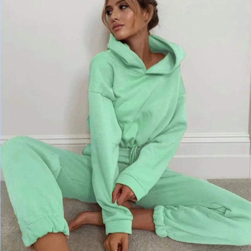 Melissa two piece Winter Set: jogging Tracksuit set