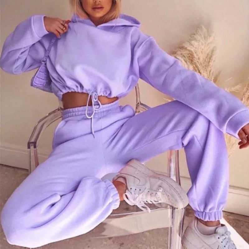 Melissa two piece Winter Set: jogging Tracksuit set