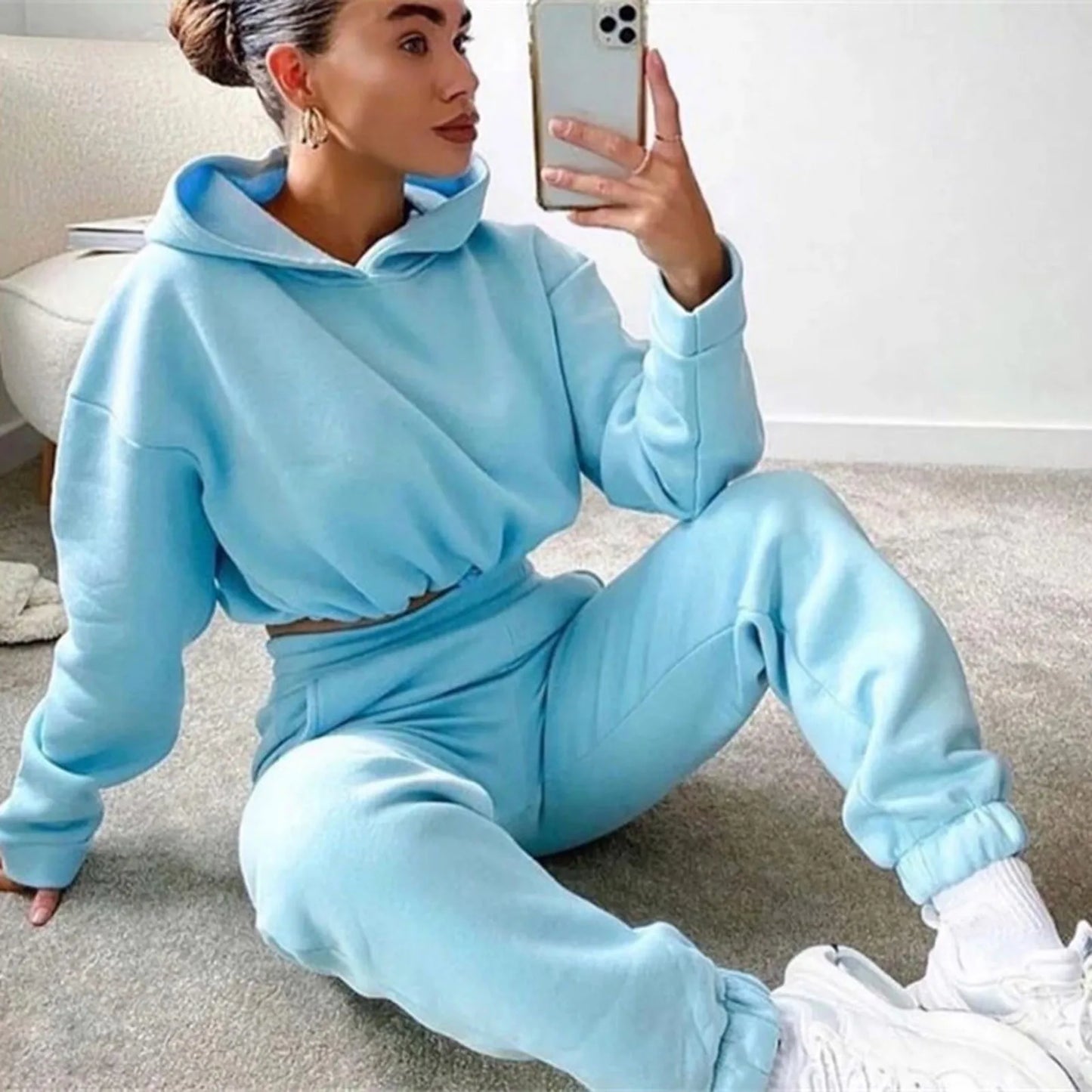 Melissa two piece Winter Set: jogging Tracksuit set