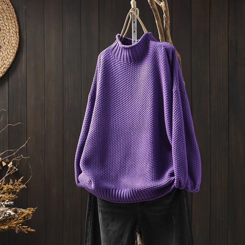 LuxeThread - Elegant Knitted Jumper