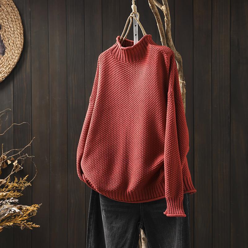 LuxeThread - Elegant Knitted Jumper