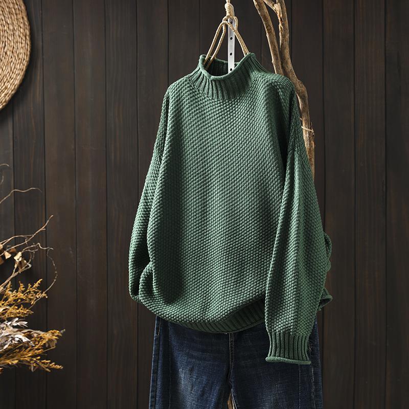 LuxeThread - Elegant Knitted Jumper