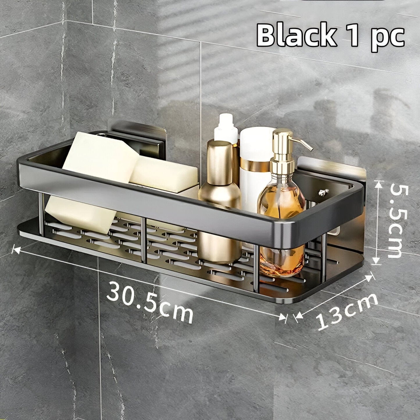 Bathroom Aluminum Shampoo Rack