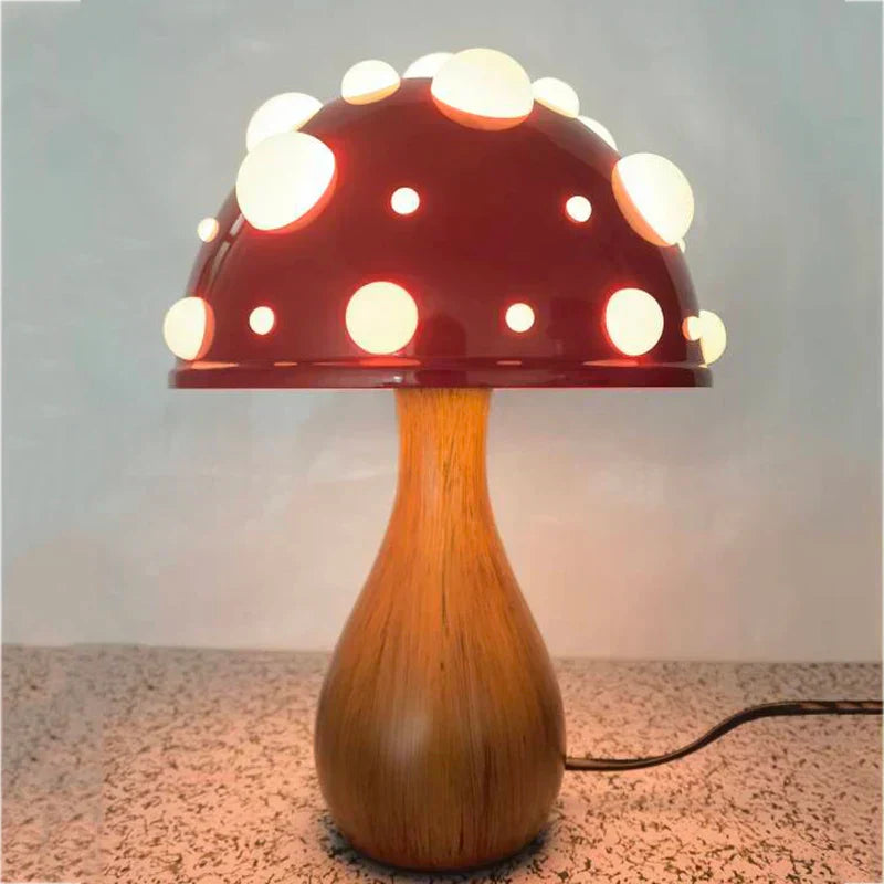 MysticMushroom - Enchanting Amanita Mushroom Lamp