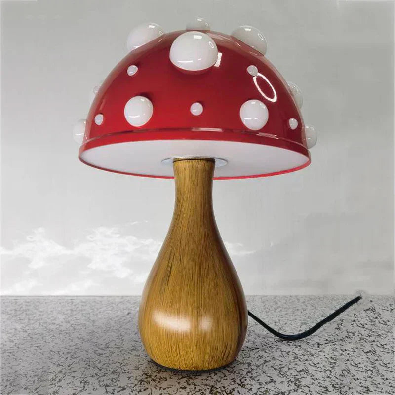 MysticMushroom - Enchanting Amanita Mushroom Lamp