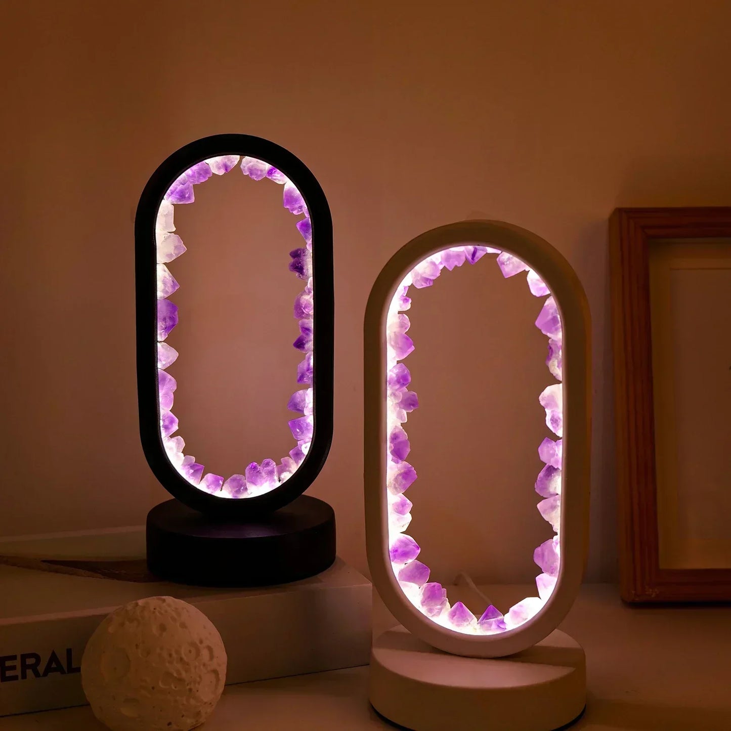 LavenderGlow - Amethyst Lighting for a Serene and Elegant Mood