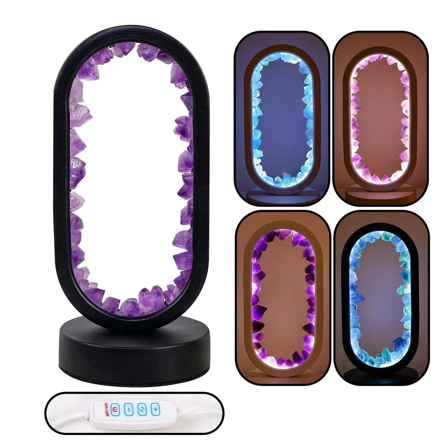 LavenderGlow - Amethyst Lighting for a Serene and Elegant Mood