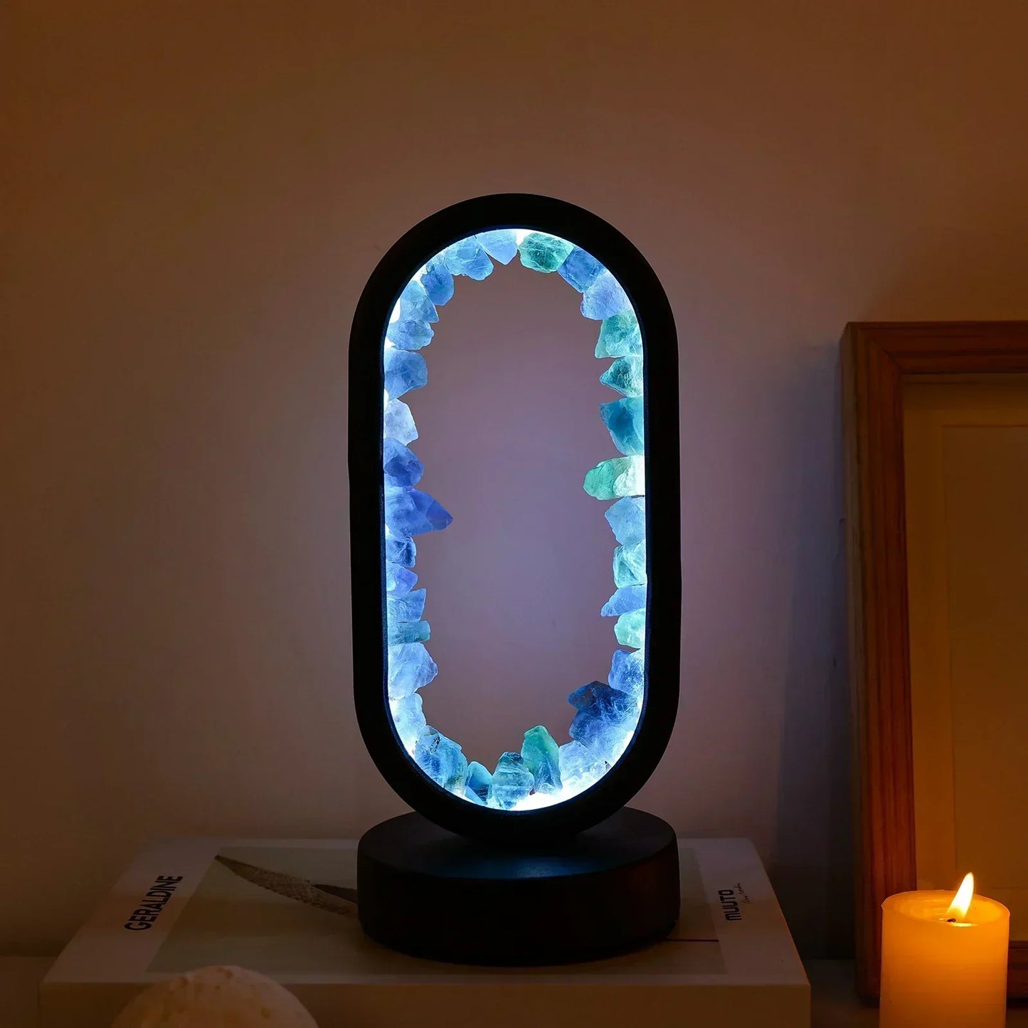 LavenderGlow - Amethyst Lighting for a Serene and Elegant Mood