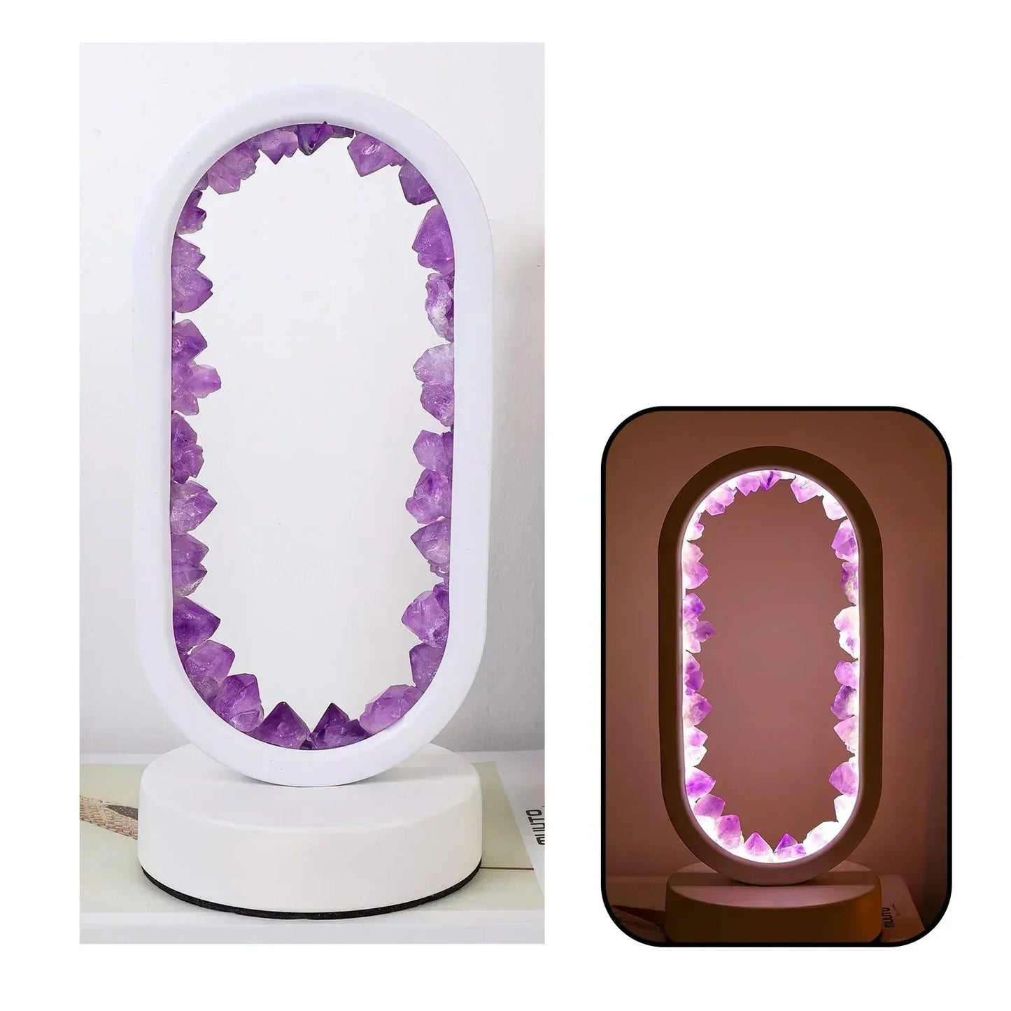 LavenderGlow - Amethyst Lighting for a Serene and Elegant Mood