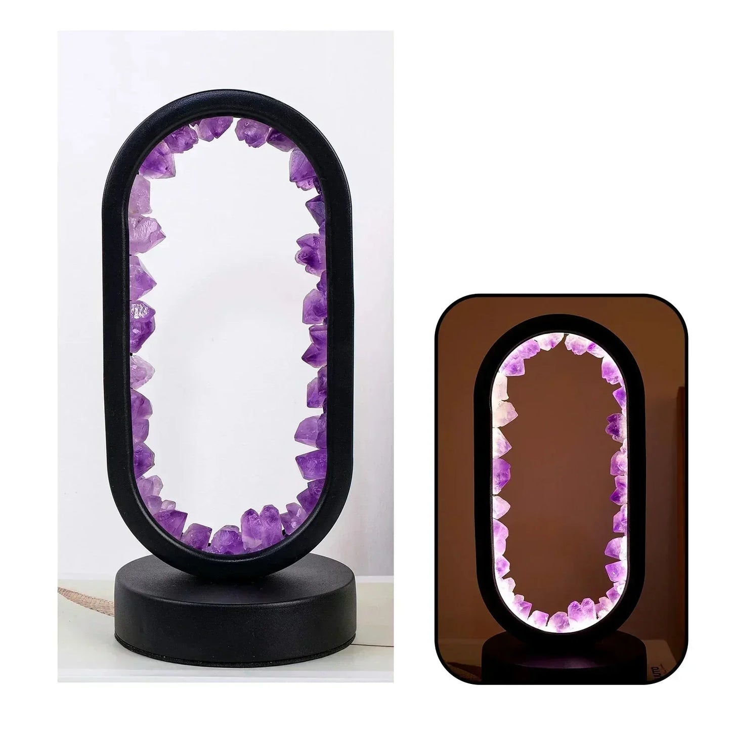 LavenderGlow - Amethyst Lighting for a Serene and Elegant Mood
