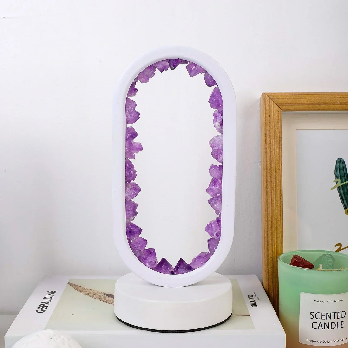 LavenderGlow - Amethyst Lighting for a Serene and Elegant Mood