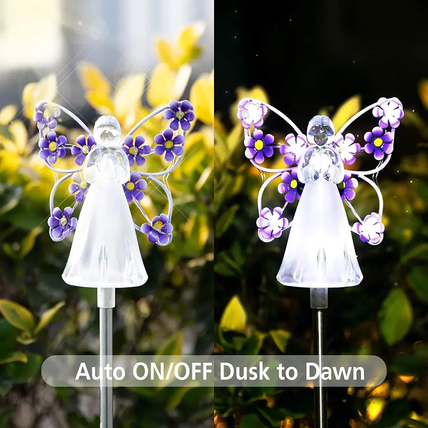 RadiantAngel - Solar LED Angel Lamp for a Soothing Atmosphere