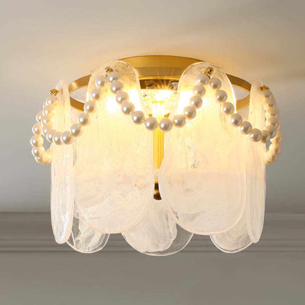 LuxePearl - Ceiling Light with Pearls and Subtle Light Spread