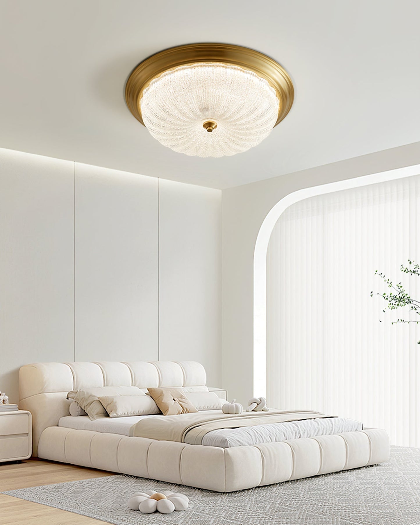 BelmontAura - Ceiling Lamp with Sleek Design and Subtle, Cozy Light