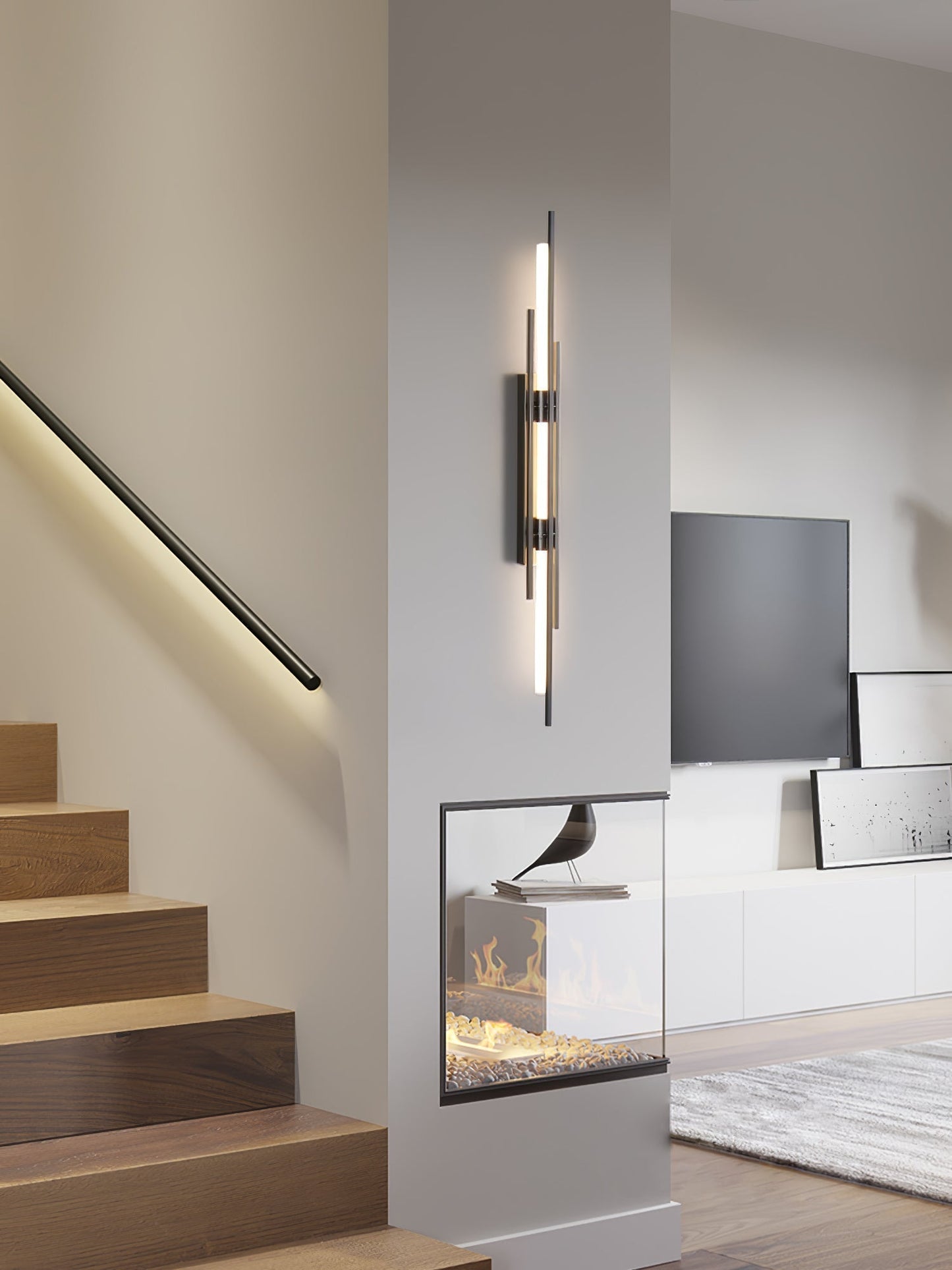 LuxeAura – Opulent Gold Wall Light for Elegant Spaces