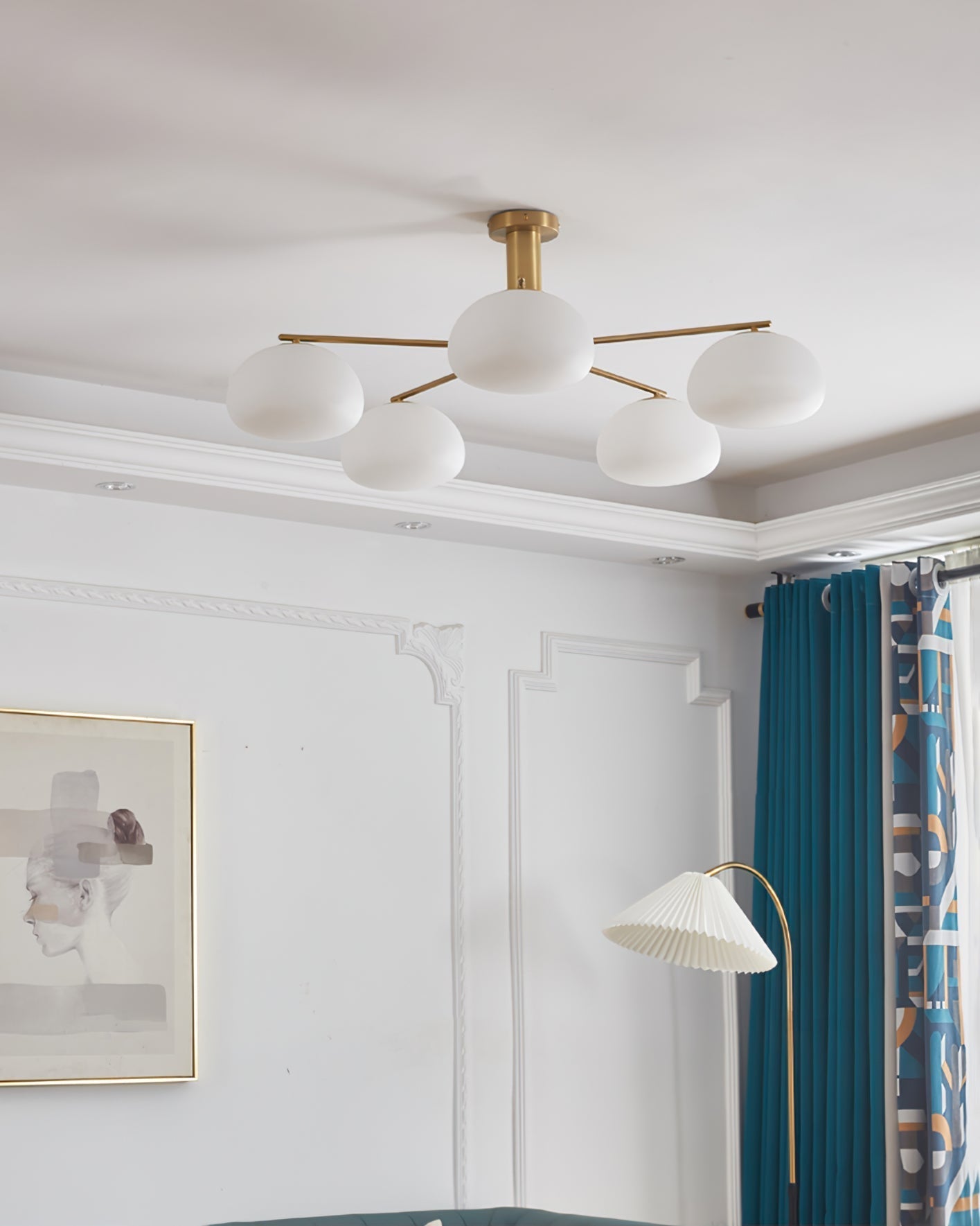 LuxeBriette - Stylish Ceiling Illumination