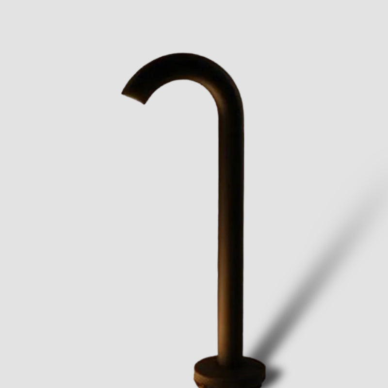 Modern IP68 Waterproof Aluminum Courtyard Pillar Light - 50,000 Hour Lifespan, Energy Efficient, Multiple Color Temperatures