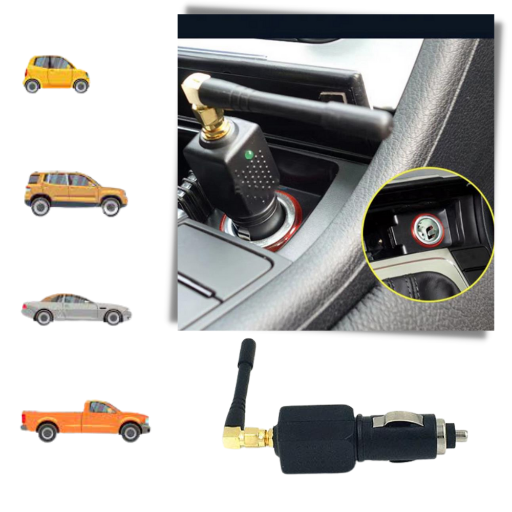 GPS Tracker for Car - Real-Time Vehicle Tracking Device with Geofencing Alerts and Long Battery Life