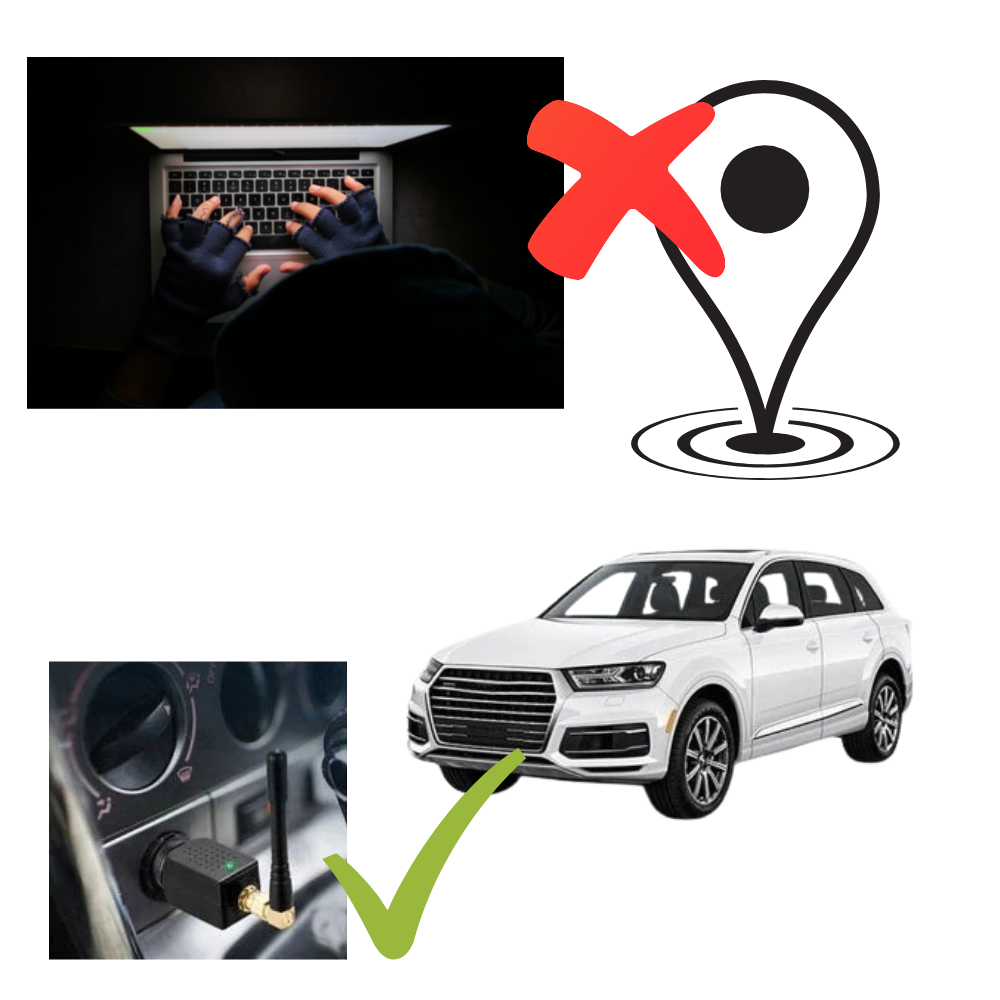 GPS Tracker for Car - Real-Time Vehicle Tracking Device with Geofencing Alerts and Long Battery Life
